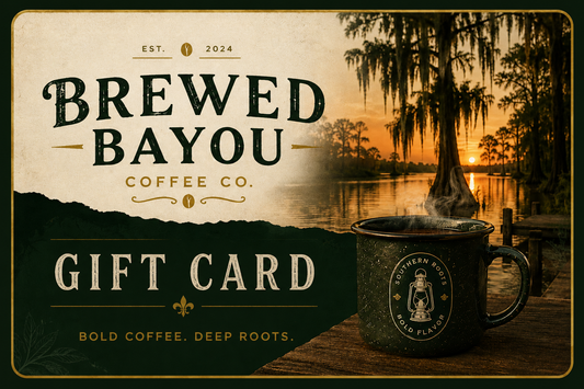 Brewed Bayou Gift Card